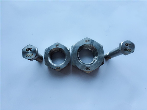 니켈 합금 C22 EN 2.4602 모든 스레드 스터드 볼트 Nus Hastelloy C 276