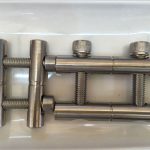 ANSI 316TI / EN 1.4571, 317L / EN 1.4438 스테인리스 부품 연결봉 시리즈